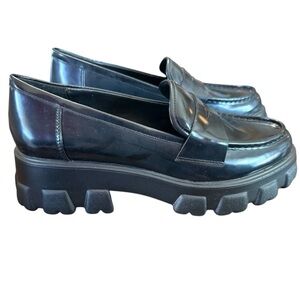 Bar III Paz Lug Sole Loafers Size 9.5